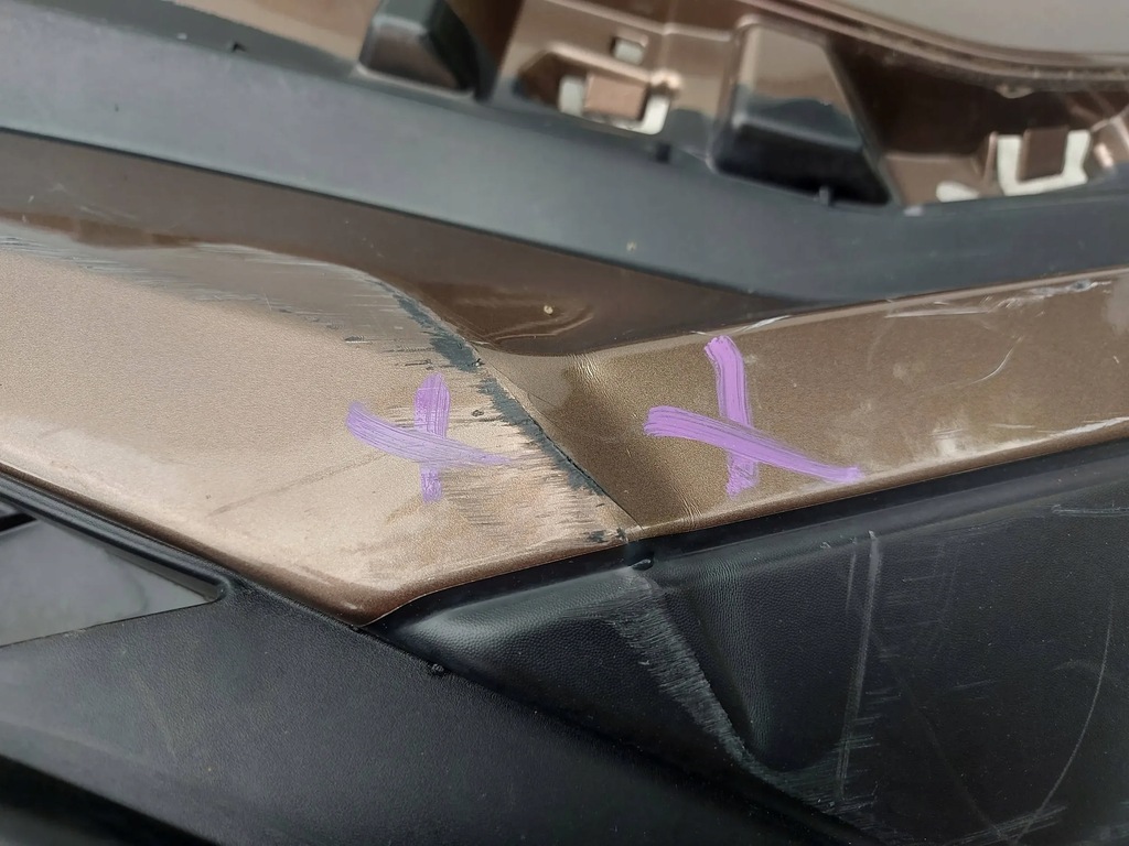 фото №9, Mitsubishi eclipse cross 17-20 бампер передний перед