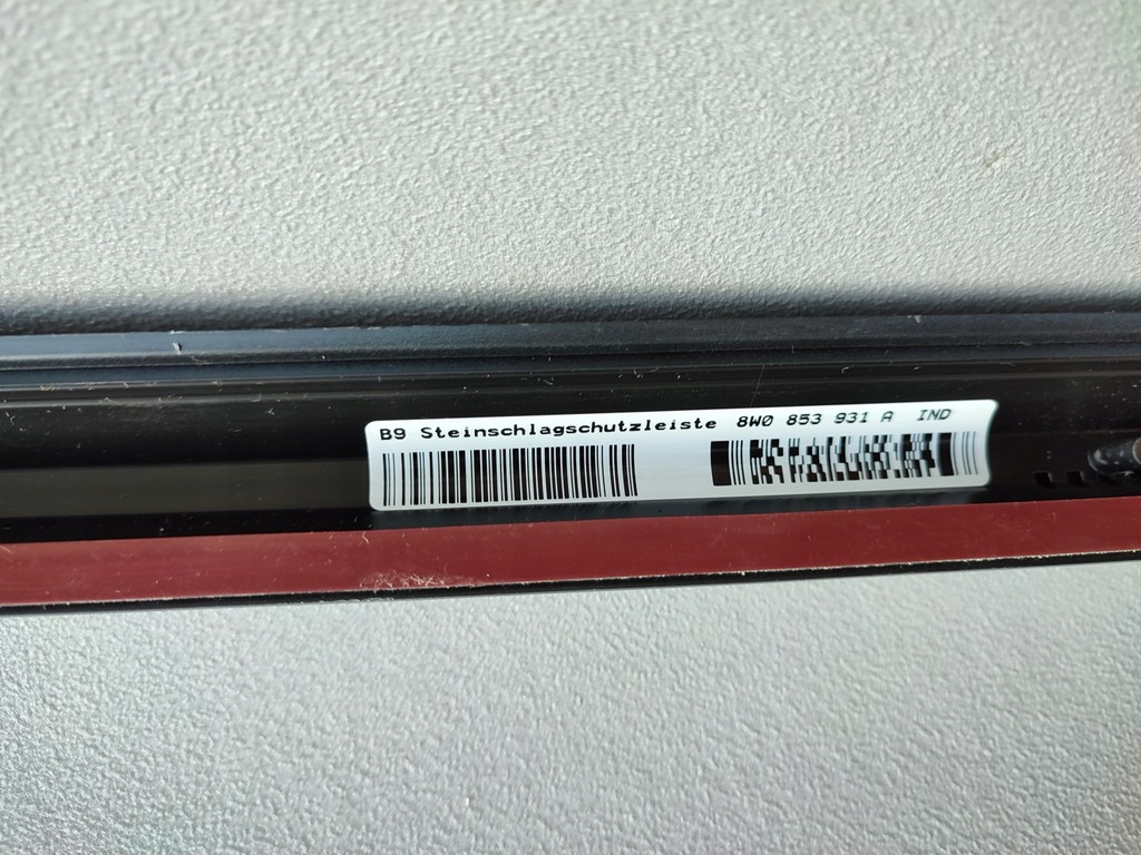 фото №12, Audi rs4 b9 8w9 s line kombi молдинг na поріг лівий 8w0853931a