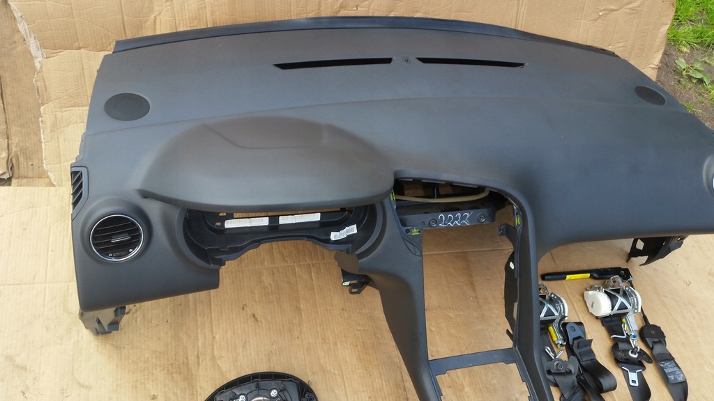 фото №5, Peugeot 5008 i консоль панель приладів подушка безпеки ремені