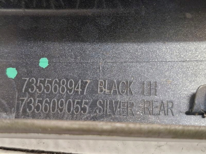 Fiat 500x заглушка рейлінг ліве задні 735609055 Недорого