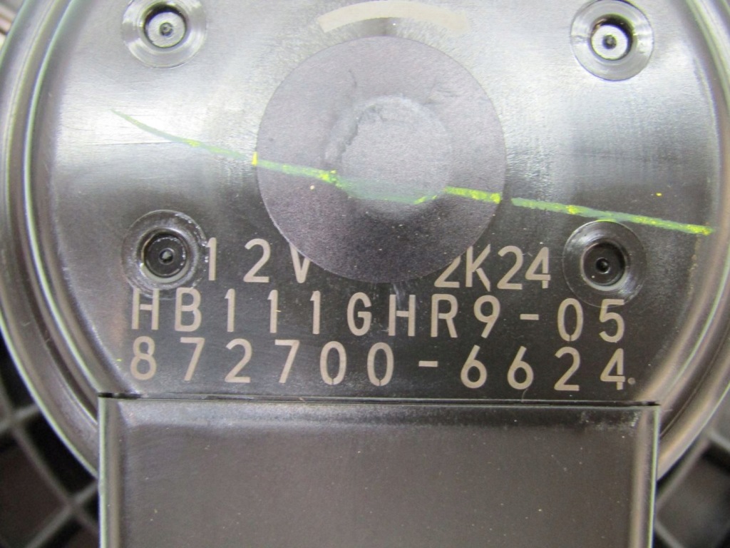 фото №8, Cx-60 23r вентилятор повітродувка вентилятор обдув 872700-6624 hb111ghr9-05