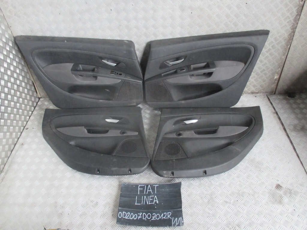 фото №6, Обшивки перед задняя fiat linea 07-12r комплект