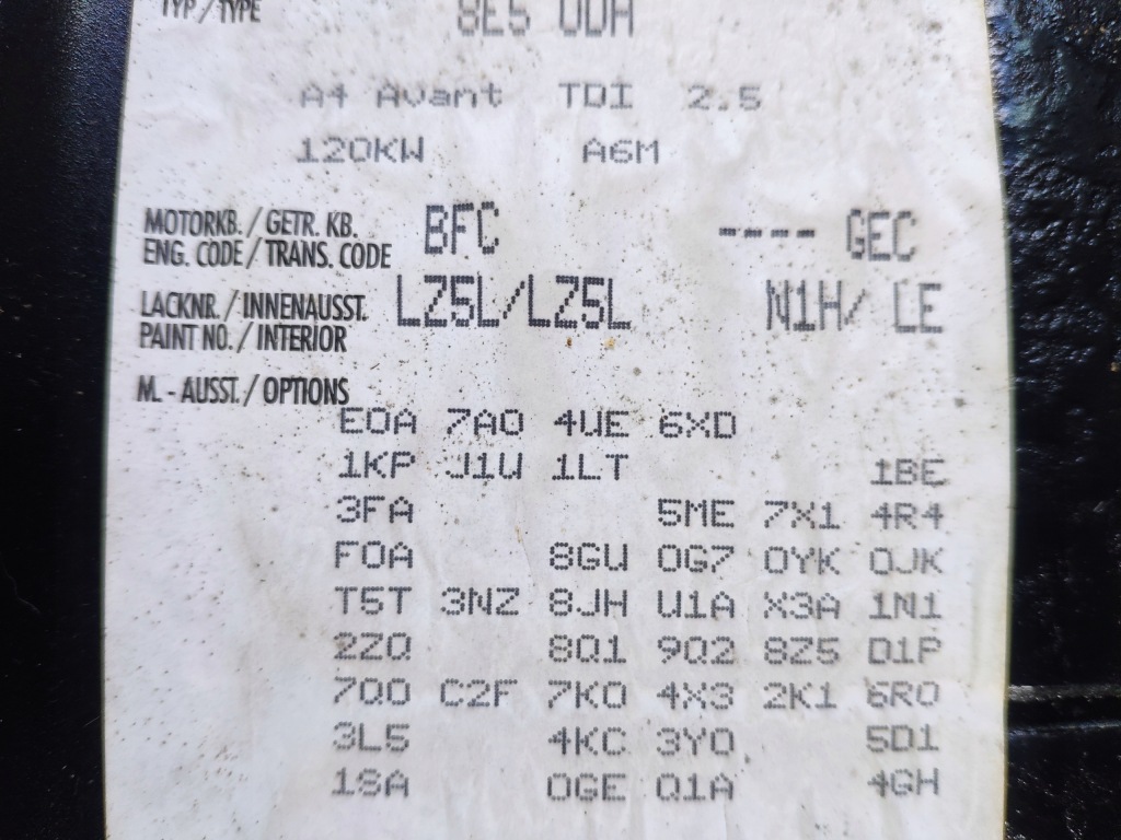 фото №16, Audi a4 b6 8e5 бампер задня pdc kombi avant lz5l