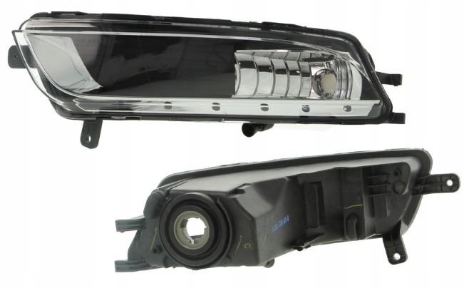 фото №1, Лампа противотуманная фара перед левый volkswagen cc 12-