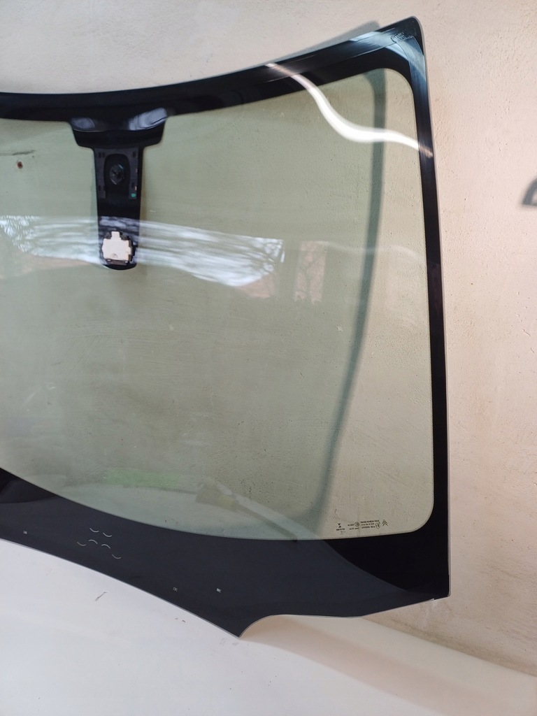 фото №13, Стекло лобовое зелёный передняя перед citroen c5 ii x7 na датчик