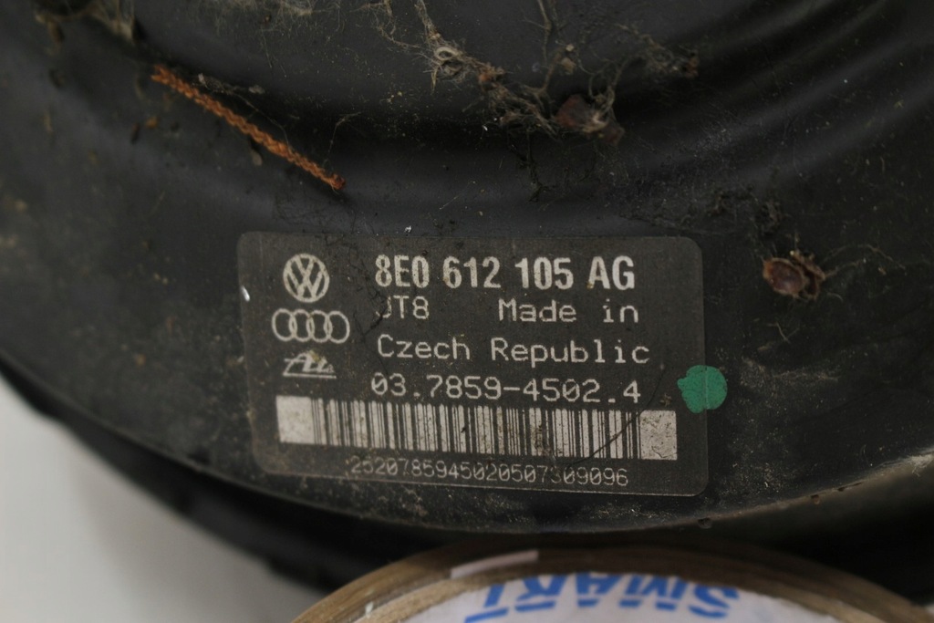 фото №7, Усилитель тормозов насос тормозная автоматическая коробка передач 8e0612105ag a4 b7