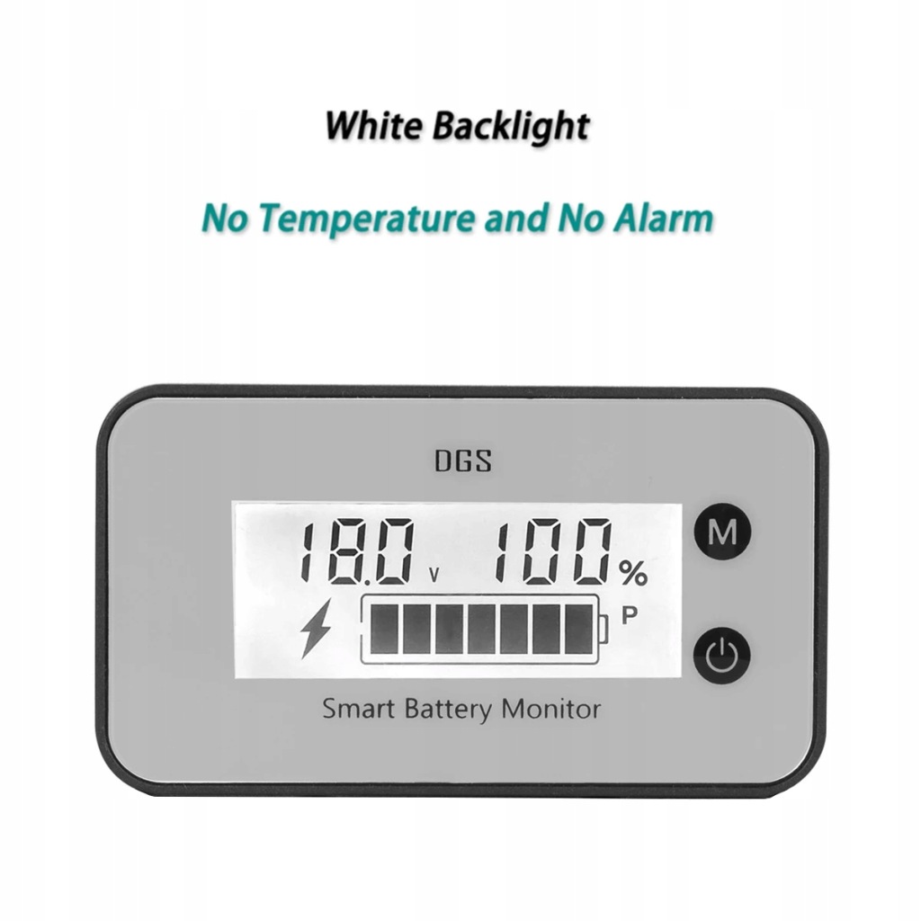 фото №1, Ipx7 водонепроникний dc 7v-100v індикатор заряджання акумулятора procent nał 25904