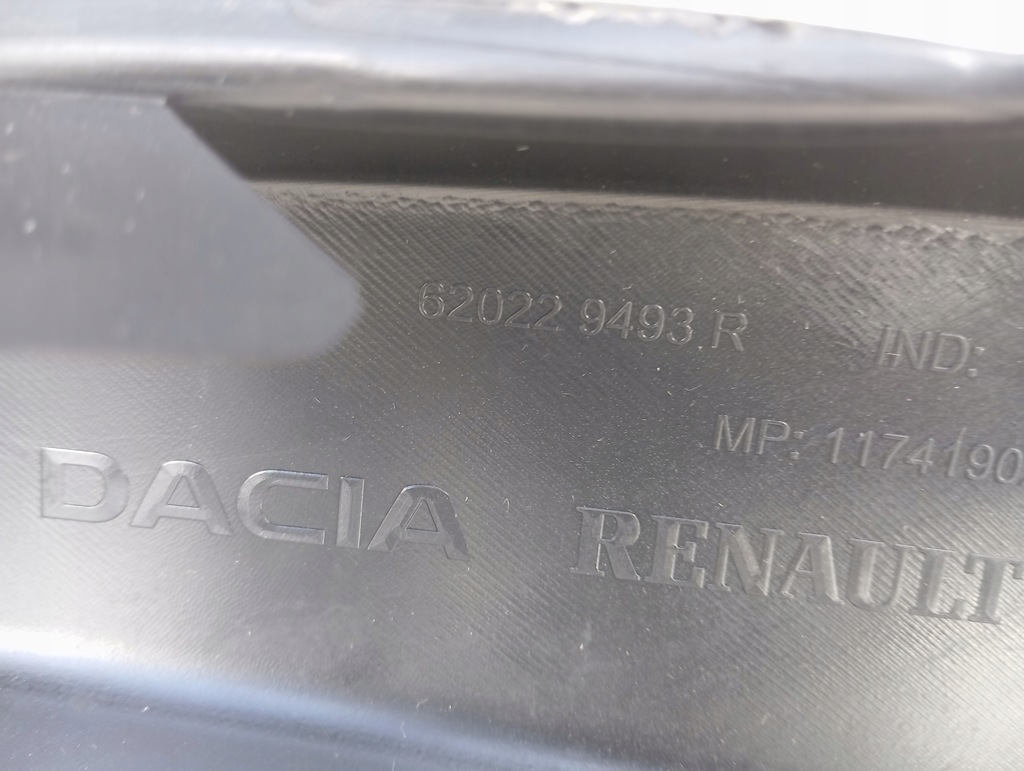 фото №7, Бампер sandero stepway 2012 новый оригинал 620229493r