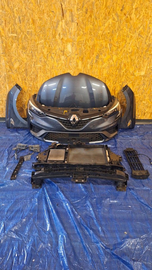 фото №1, Капот бампер лампи pas renault clio v rs-line повний перед