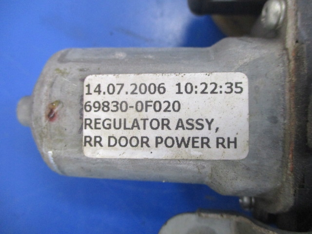 фото №8, Toyota corolla verso ii подъемник стекло задняя правый+ моторчик 6pin