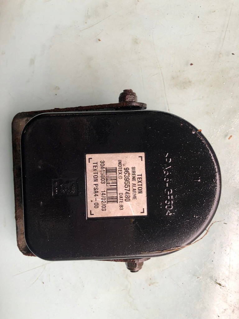 фото №1, Сирена сигнализация peugeot 407 9639557480