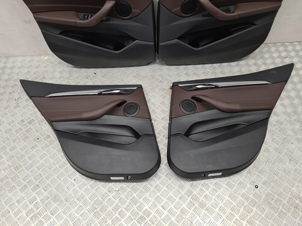 фото №11, Bmw f39 середина сидіння заднє сидіння тунель обшивки оббивка