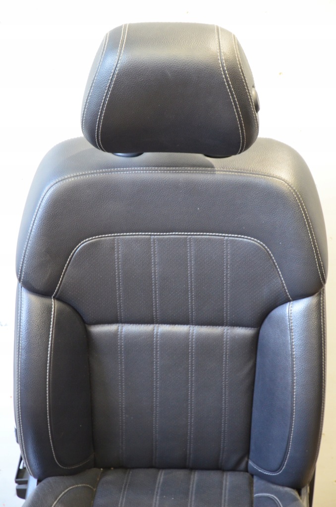 фото №10, Mercedes x166 gl сиденье 7 мест кожа czarna kompl