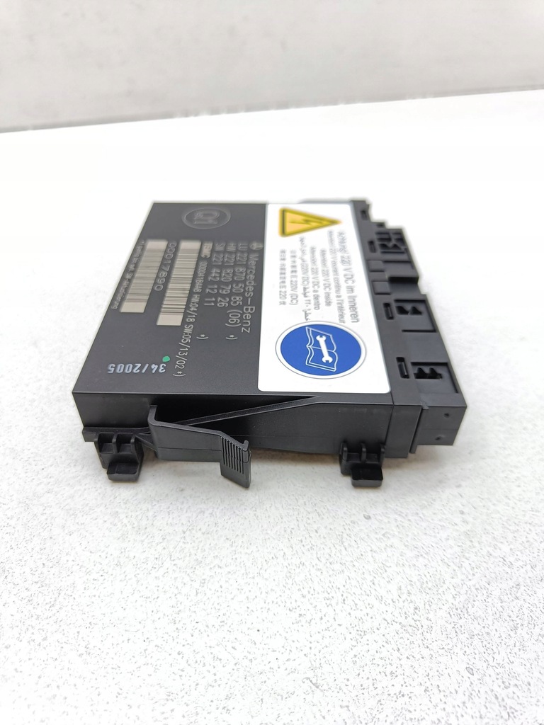 фото №6, Mercedes-benz s w221 2007 модуль / блок керування сидіння