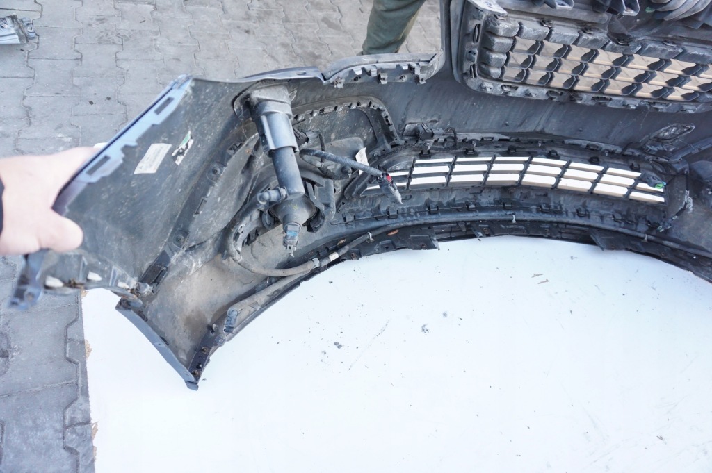 Бампер перед передний противотуманные фары омыватель opel mokka a 1 gym Киев