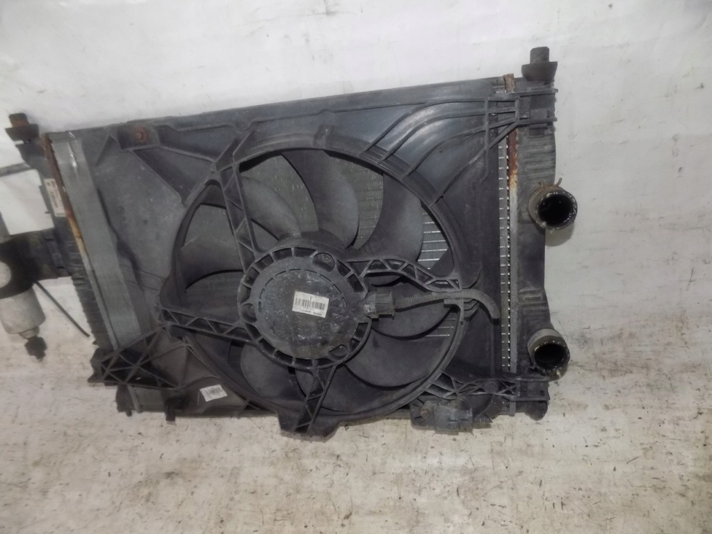 фото №7, Nissan qashqai j10 2.0 b радиатор вентилятор