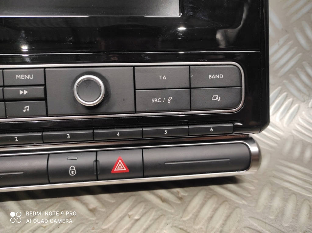 фото №3, Панель дисплей радіо радіо citroen c3 iii