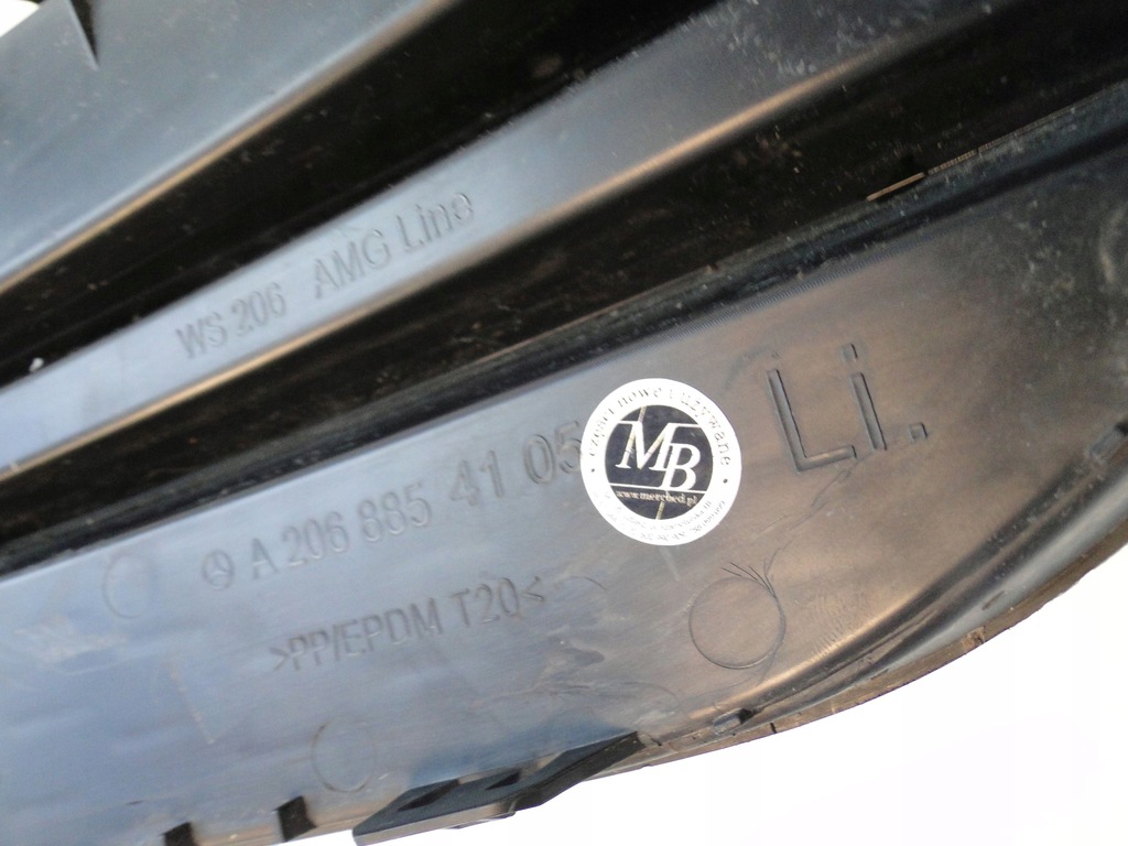 фото №8, Mercedes c klasa 206 w206 решётка бампера левая amg комплектная