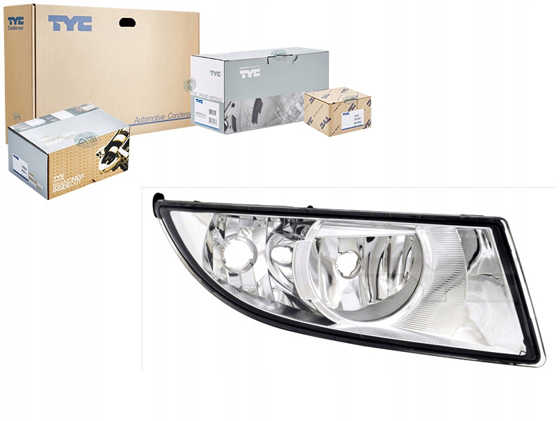 фото №1, Лампа противотуманная перед l skoda fabia ii roomster 03.10-04.15 tyc