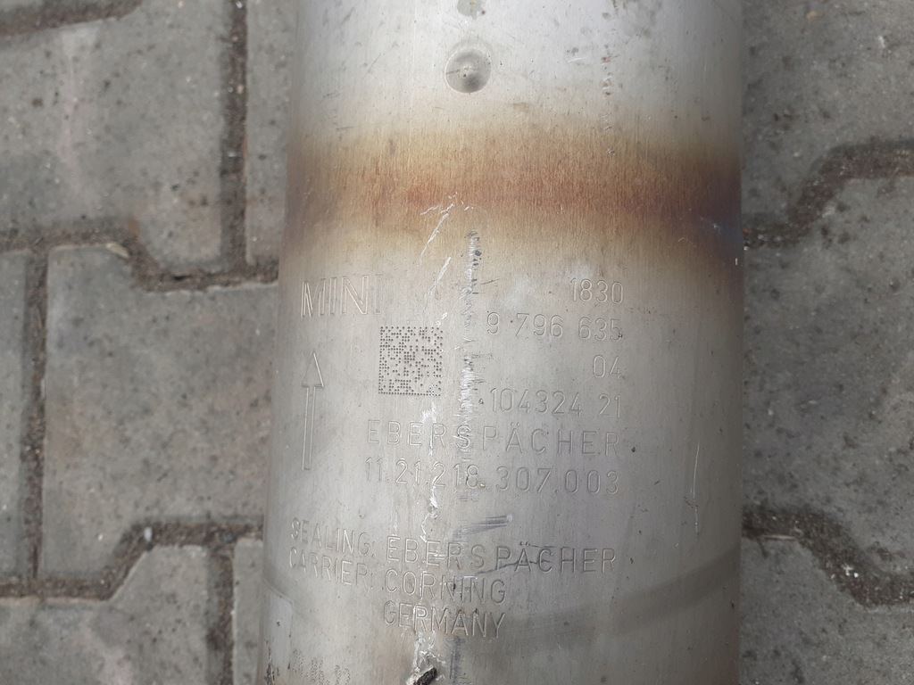 фото №5, Mini cooper s f55 f56 f57 гаситель выхлоп 8603281 orginał