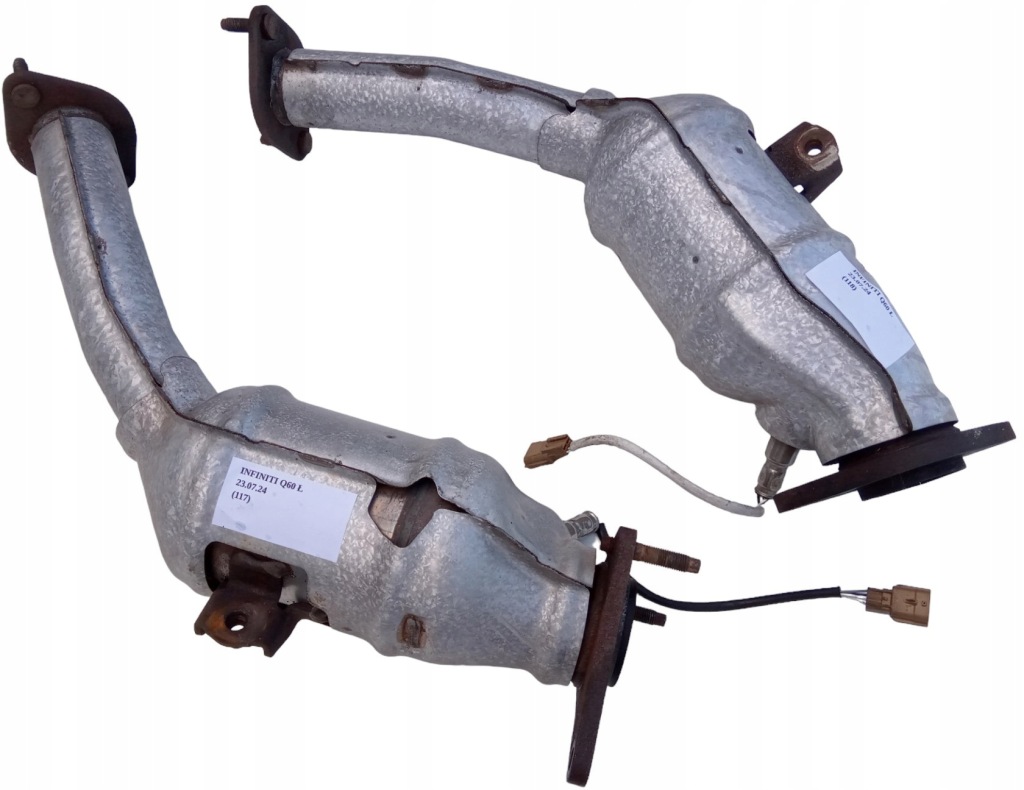фото №1, Катализатор левый правый датчик лямбда-зонд infiniti q60 3.0 2wd rwd 2017-