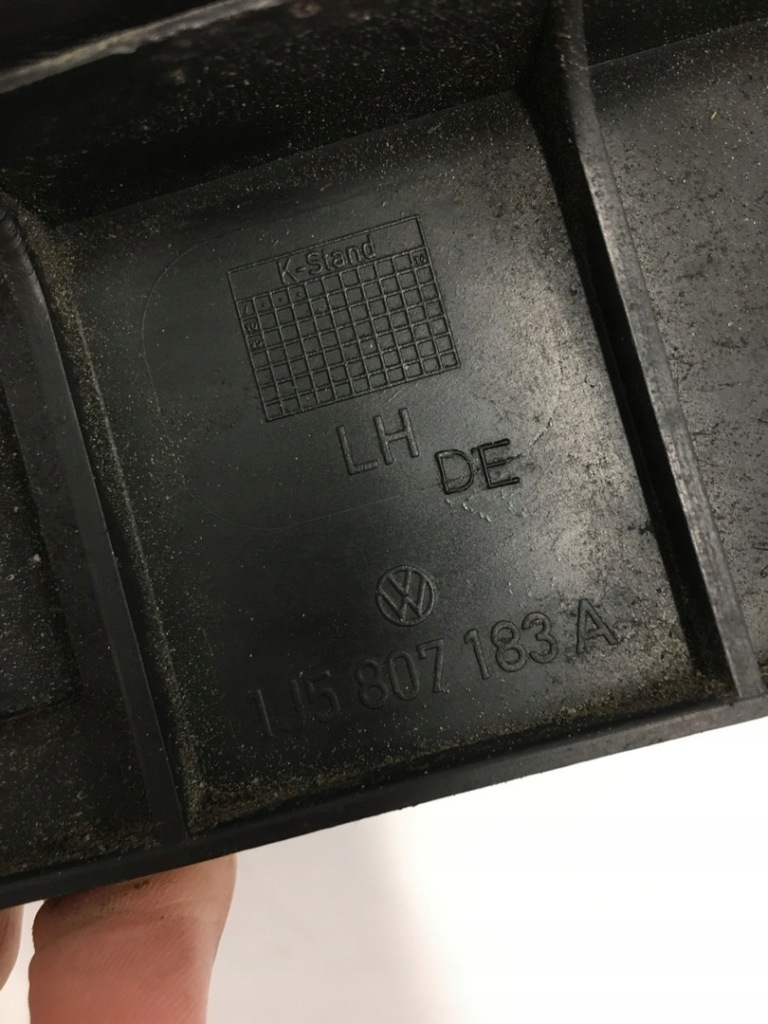 фото №9, Направляющая бампера перед правый левый 1j5807183a 1j5807184a vw bora