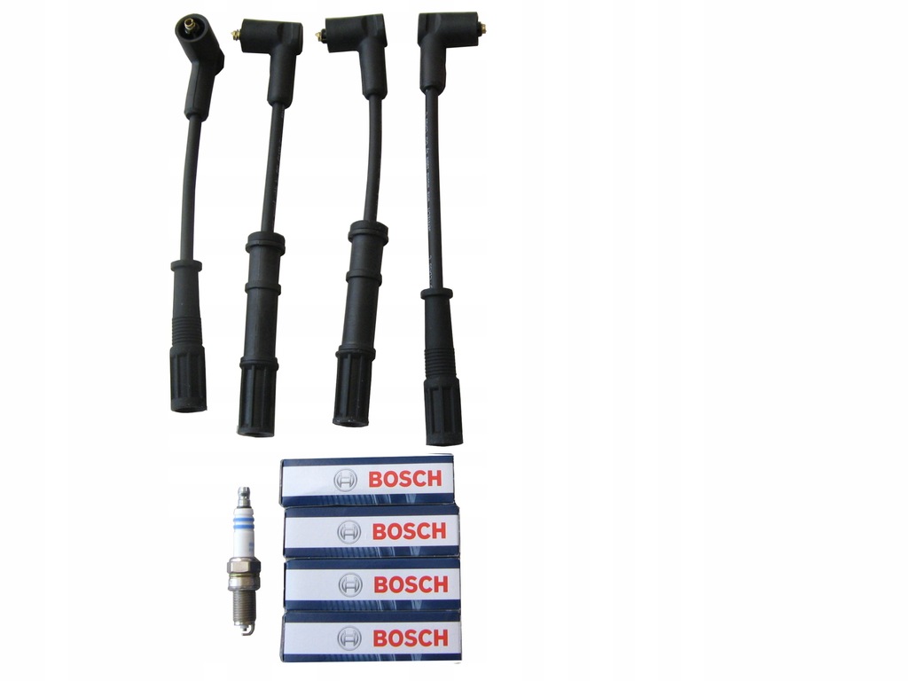 фото №1, Кабели зажигания свечи зажигания fiat 500 1.2