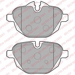 фото №2, Тормозные диски тормозные колодки задняя delphi bmw 5