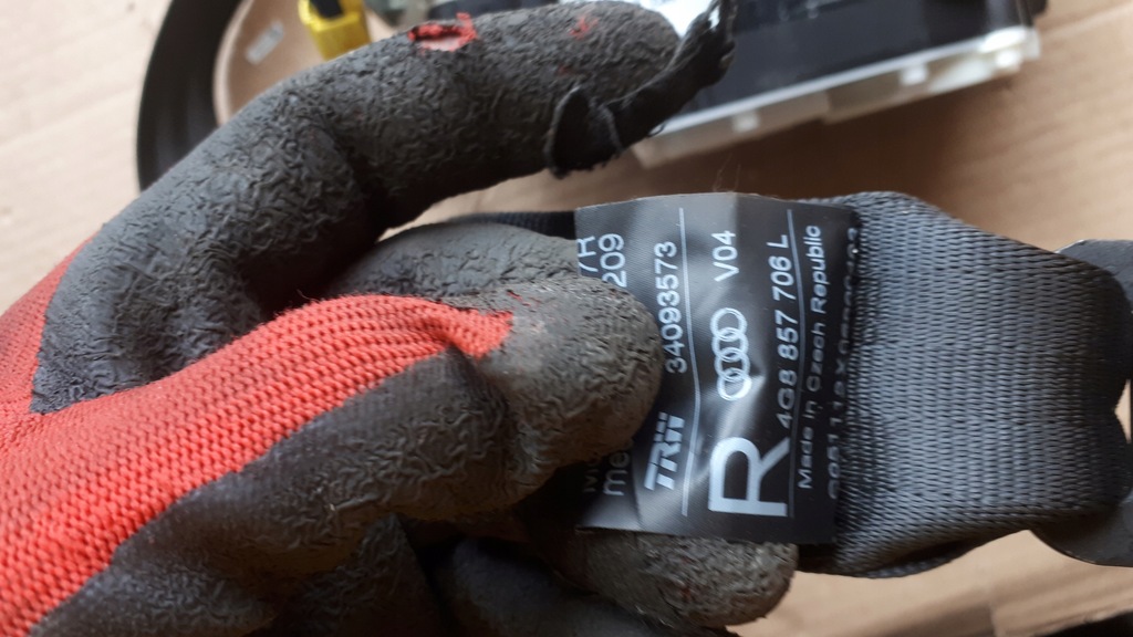 фото №10, S6 c7 4g a6 pas безопасности правый 4g8857706l перед a7 s7