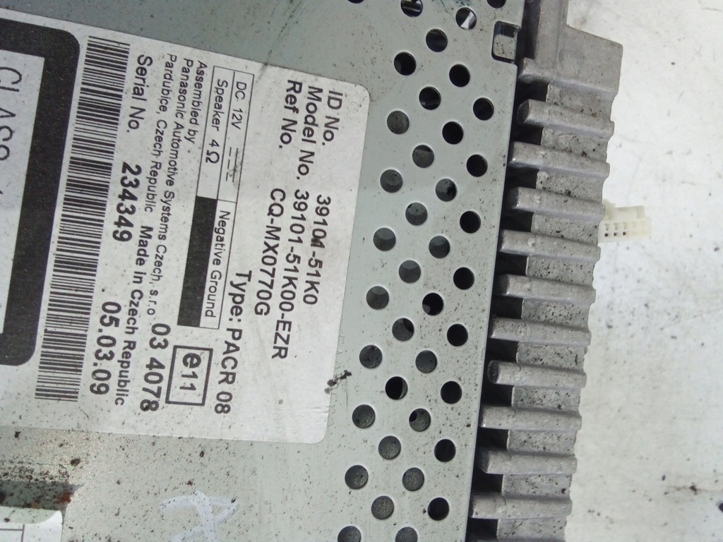 фото №3, J773 радио opel agila b 39101-51k0