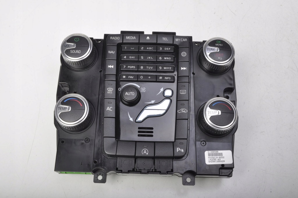 фото №1, Volvo s60 ii v60 панель кондиционера 31398588