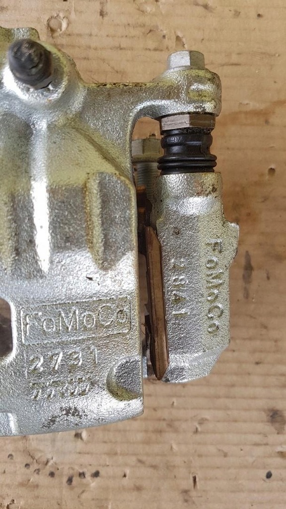 фото №5, Суппорт тормозной левый ford fiesta mk7