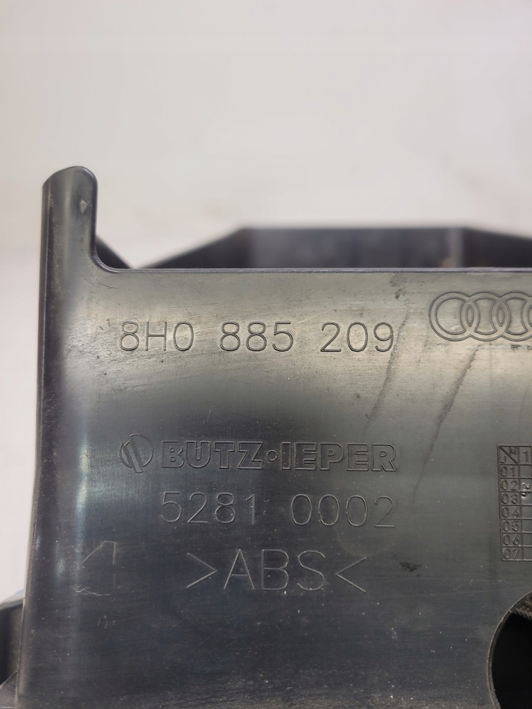 фото №5, Бардачок полка туннель audi a4 b6 cabrio 8h0885209