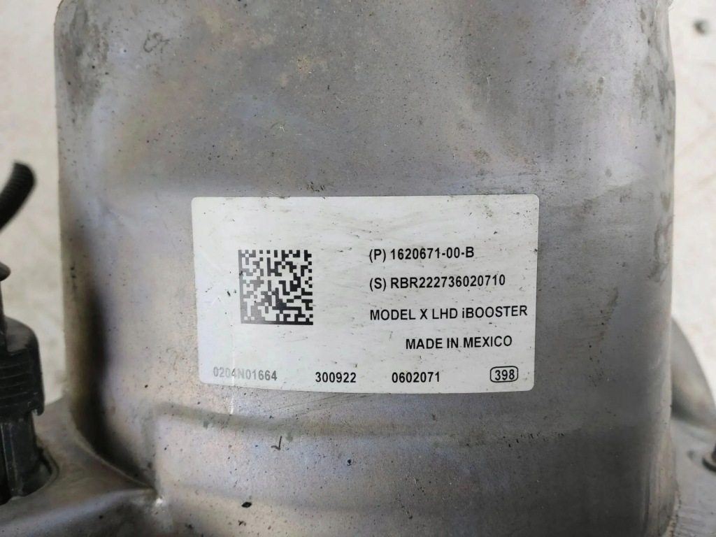 фото №6, 2018 tesla model x підсилювач гальм гальмівні 162067100b