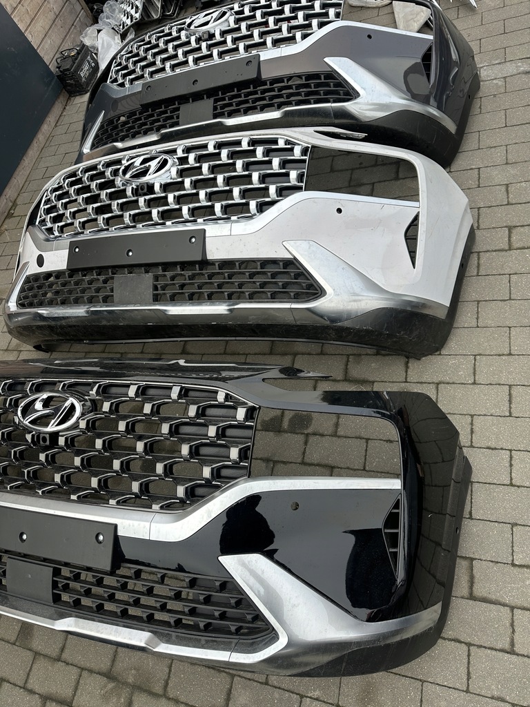 фото №1, Santa fe бампер передний