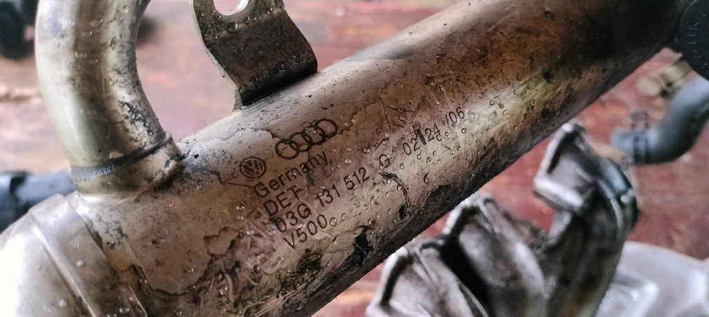 фото №6, Радиатор egr audi a3 8p 2.0 tdi 03g131512g