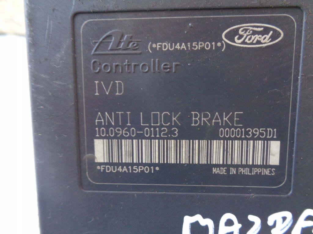 фото №6, Насос гальмівна abs mazda 3 i bk 1.6 d citd 03-