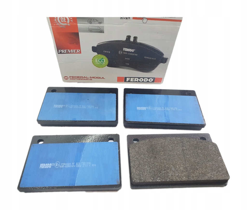 фото №1, Ferodo fdb1296 набір гальмівних колодок гальмівних, гальма дискові