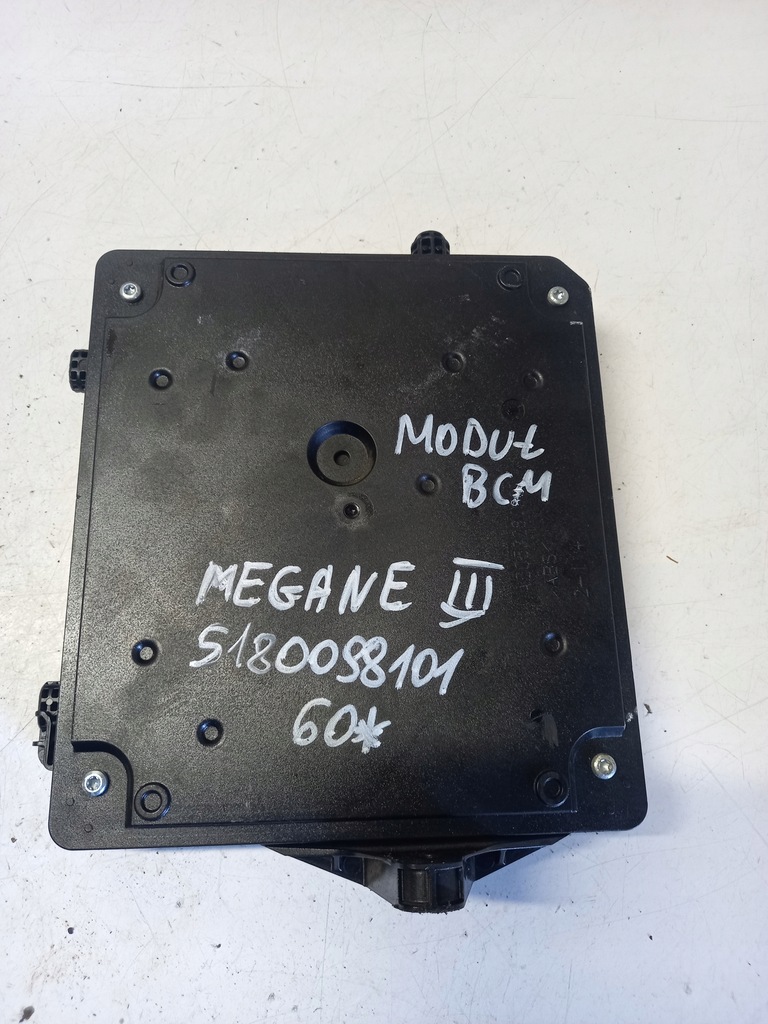 фото №1, Модуль bcm renault megane iii 5180098101