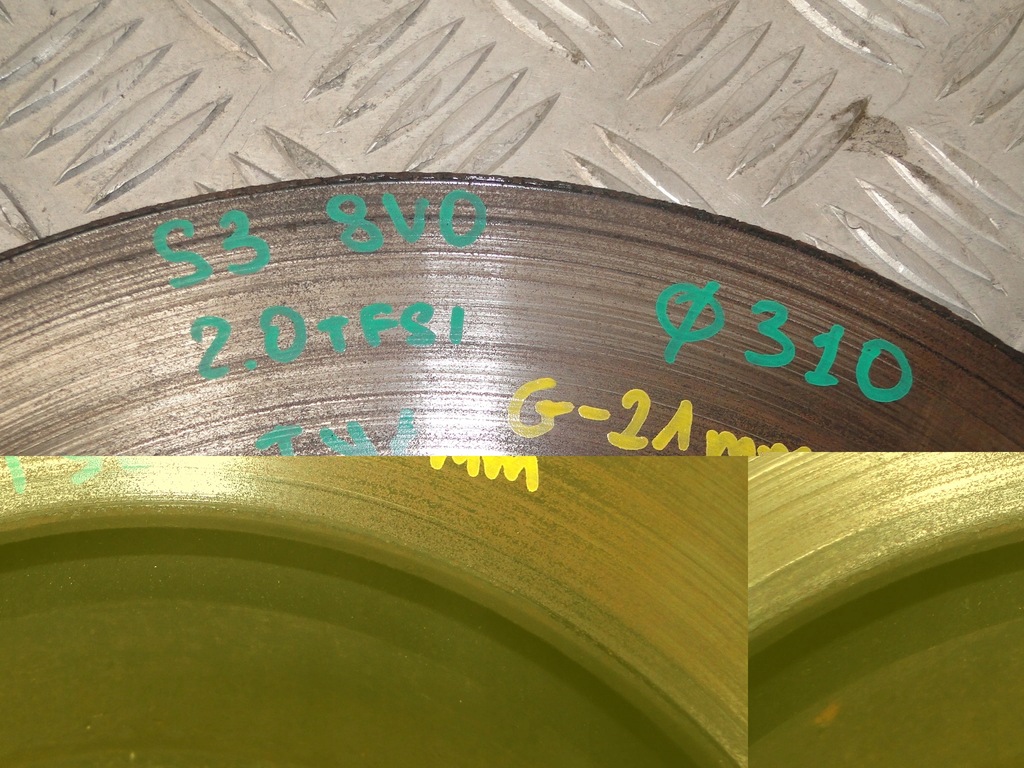 фото №9, Audi s3 8v lift тормоза тормозные диски суппорты тормозные колодки