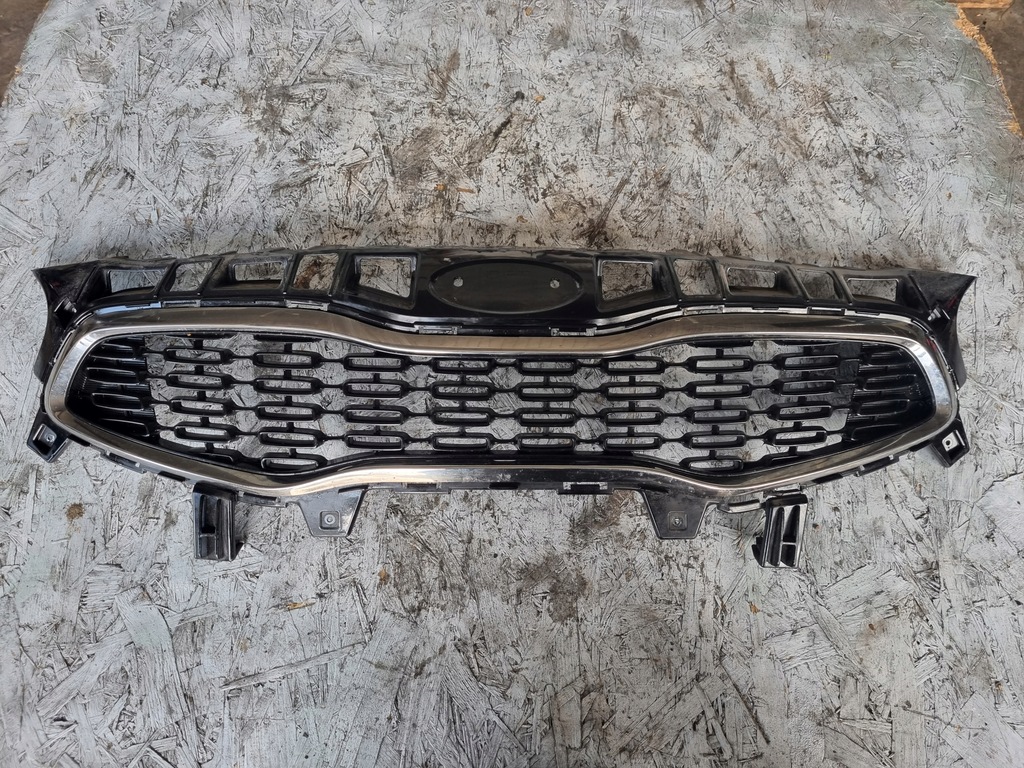 фото №1, Kia ceed ii lift 15-18 решётка радиатора решётка радиатора радиатора хром оригинал