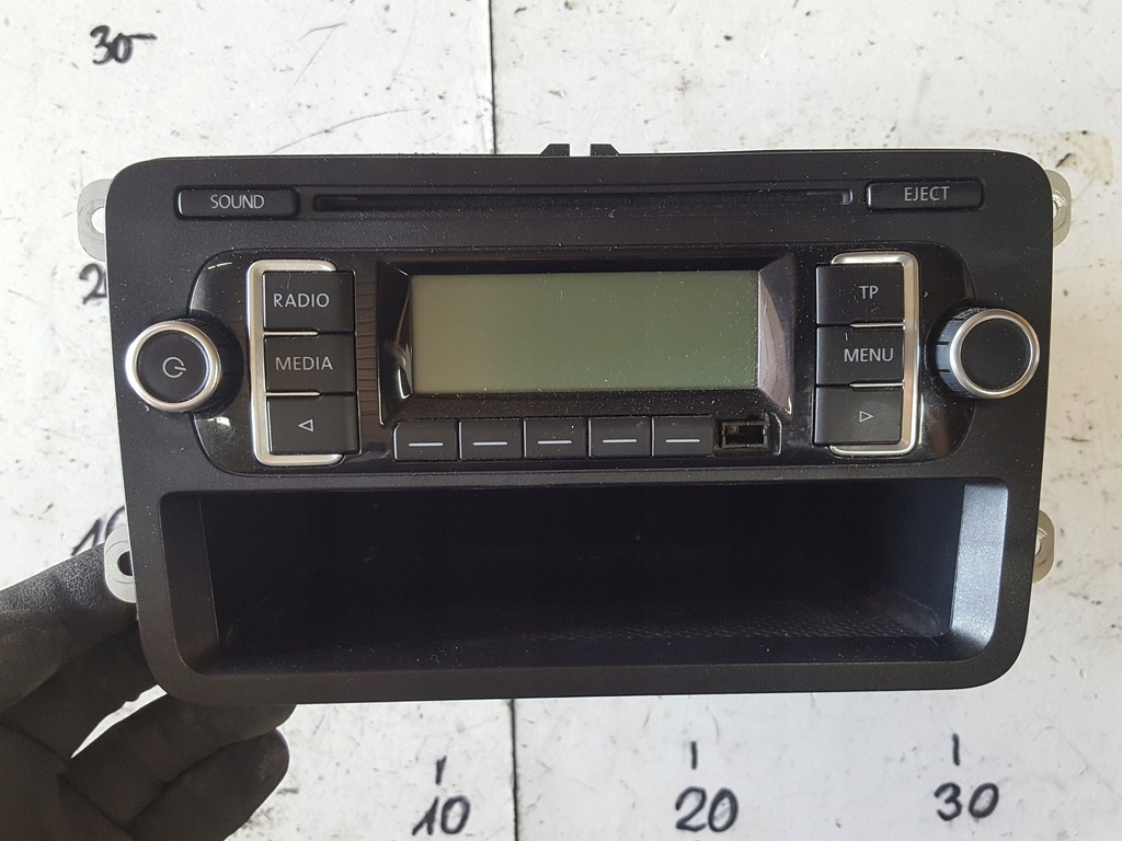 фото №1, Vw golf 6 vi jetta радіо cd радіопрогравач 1k0035156b