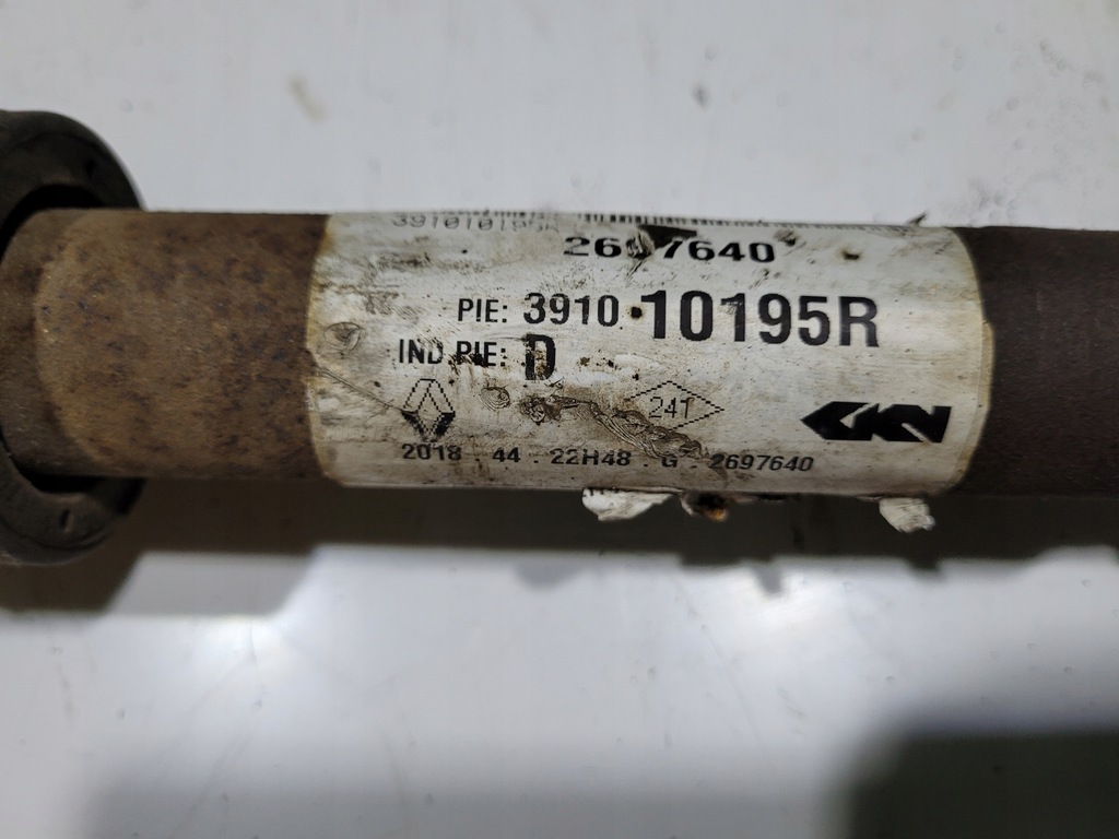 фото №4, Приводной вал левая короткий renault megane iv 4 1.2