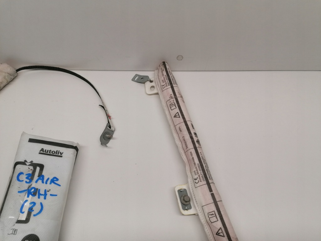 фото №7, Citroen c3 aircross шторка безопасности правая подушка сиденье подушка безопасности оригинал 2017-