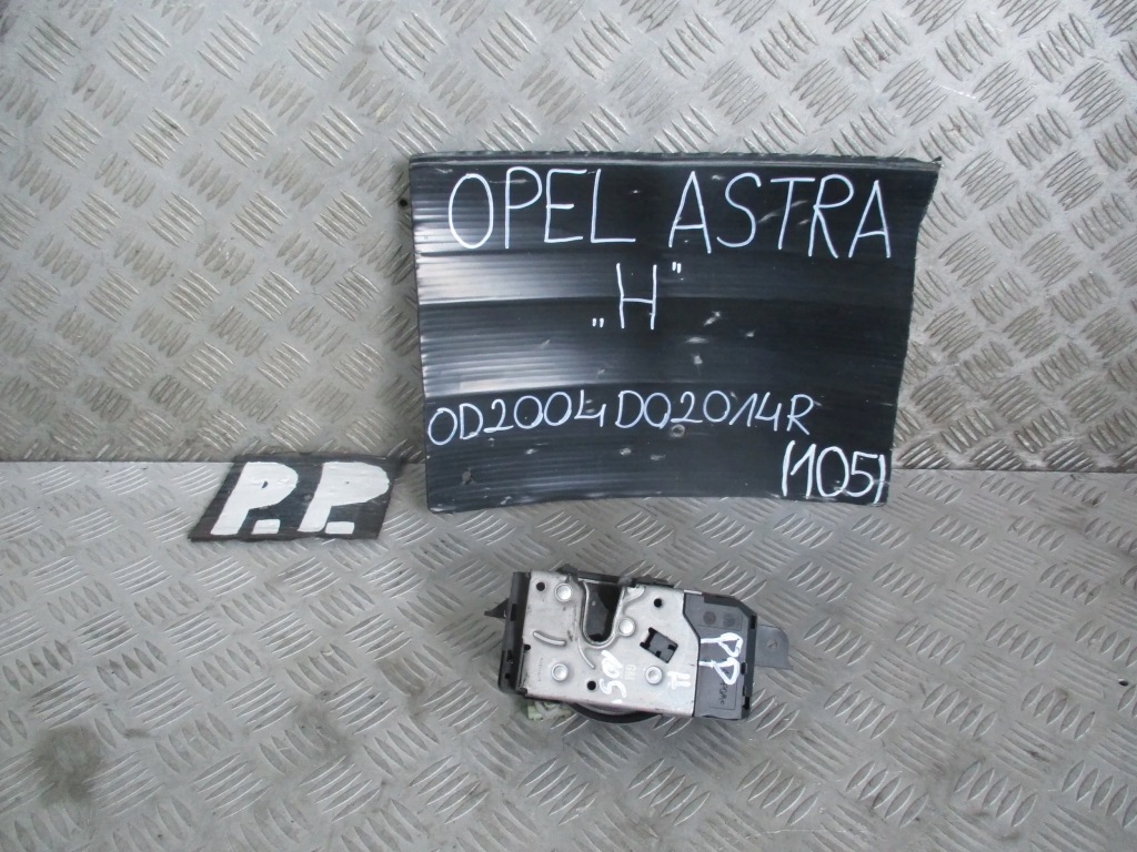 фото №1, Замок правий перед 13210749 opel astra h 1.6 b 04-14 r.