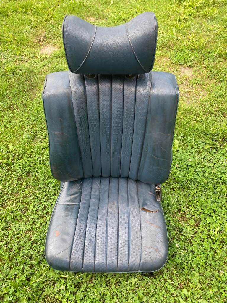 фото №7, Салон сидіння заднє сидіння спинка mercedes w116 se sel