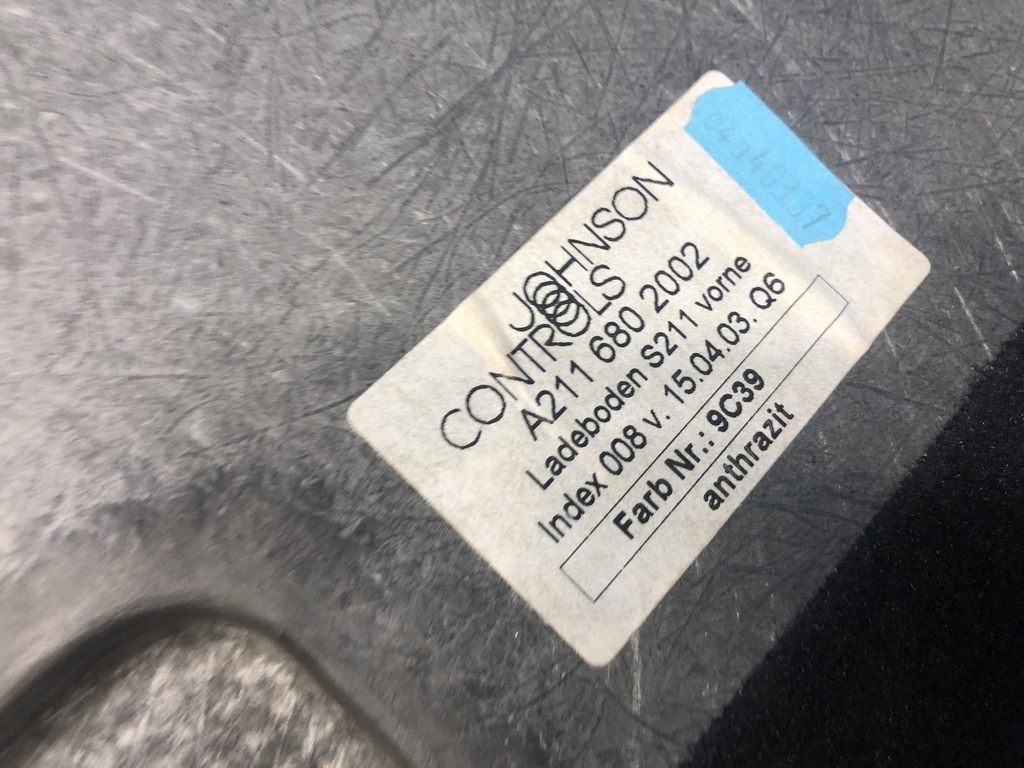 фото №6, Mercedes w211 kombi обшивка підлога багажника