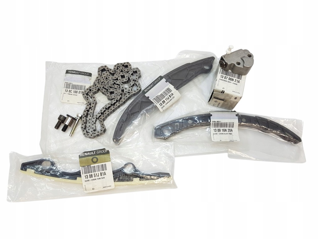 Купити Набір ланцюга розподільного валу renault 130c10001r оригінал
