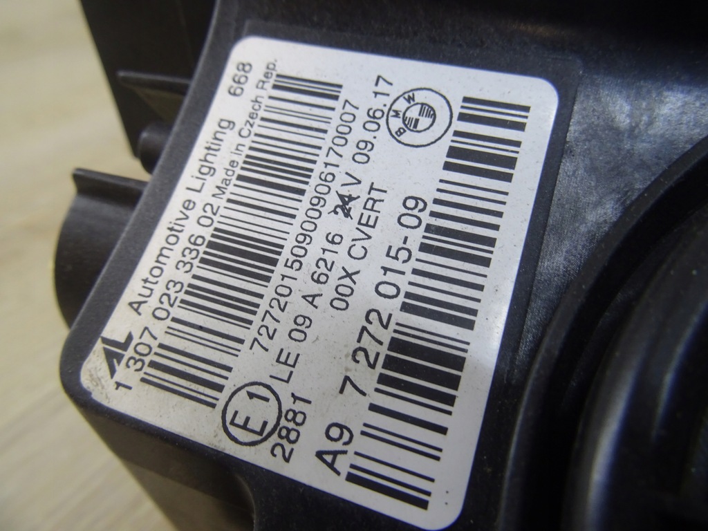 фото №13, Bmw f06 f12 f13 левая лампа ксенон 7272015 llu