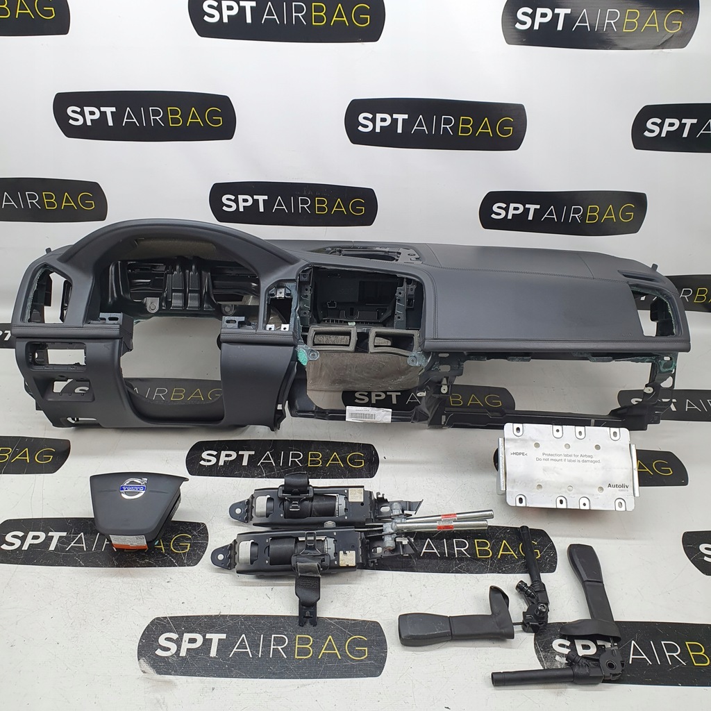 фото №1, Xc60 i приборная панель консоль подушки безопасности ремни подушка безопасности